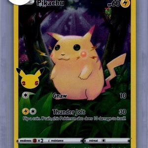 Pikachu 005/025, Celebrations Pokemon card