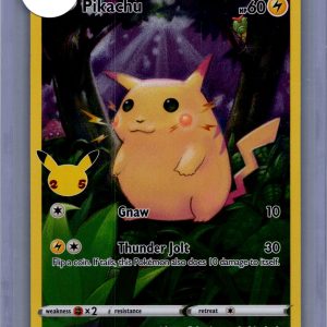 Pikachu 005/025, Celebrations Pokemon card