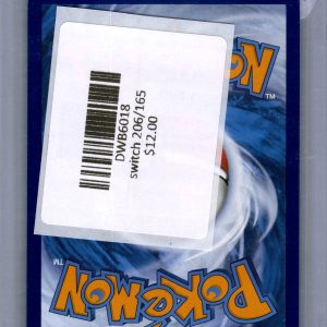 Switch 206/165, 151 Pokemon card - alternate view