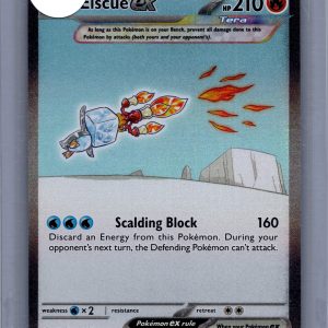Eiscue EX 222/197, Obsidian Flames Pokemon card