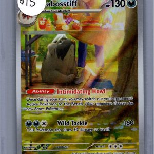 Mabosstiff 218/198, Scarlet Violet Pokemon card