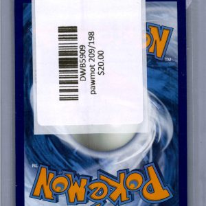 pawmot 209/198 Pokemon card - alternate view