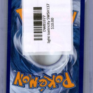 Light Toxtricity SWSH137, PROMO Pokemon card - alternate view