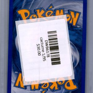 Team Aqua's Cacturne 1/95 Reverse Holo, Vintage Singles Pokemon card - alternate view