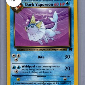 Dark Vaporeon 45/82, Vintage Singles Pokemon card
