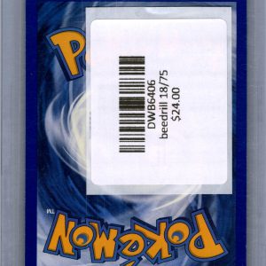 Beedrill 18/75, Vintage Singles Pokemon card - alternate view