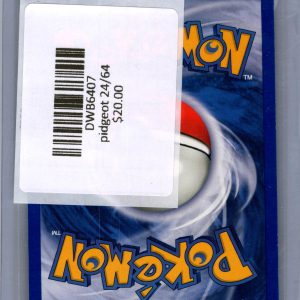 Pidgeot 24/64, Vintage Singles Pokemon card - alternate view