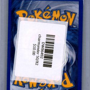 Charmander 50/82, Vintage Singles Pokemon card - alternate view