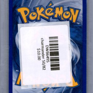 Charmander 50/82, Vintage Singles Pokemon card - alternate view