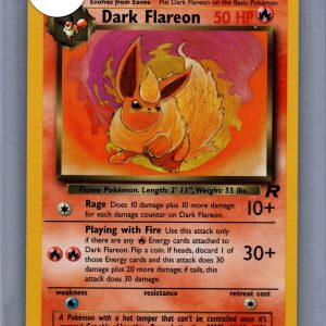 Dark Flareon 35/82, Vintage Singles Pokemon card