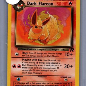 Dark Flareon 35/82, Vintage Singles Pokemon card