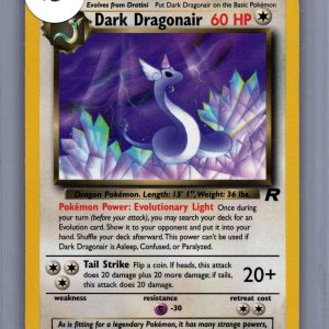 Dark Dragonair 33/82, Vintage Singles Pokemon card