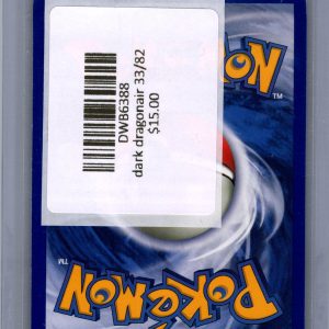 Dark Dragonair 33/82, Vintage Singles Pokemon card - alternate view