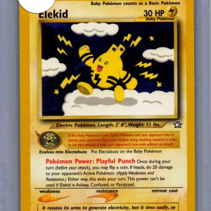 Elekid 22/111, Vintage Singles Pokemon card
