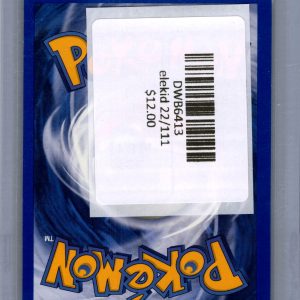Elekid 22/111, Vintage Singles Pokemon card - alternate view