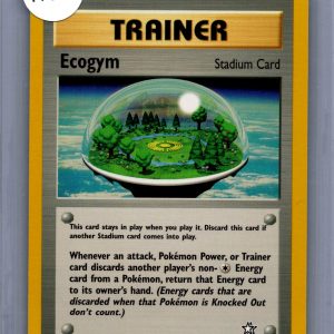 Ecogym 84/111, Vintage Singles Pokemon card