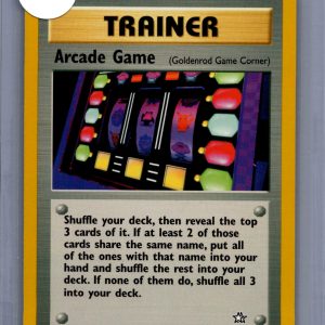 Arcade Game 83/111, Vintage Singles Pokemon card