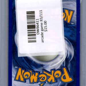 Arcade Game 83/111, Vintage Singles Pokemon card - alternate view