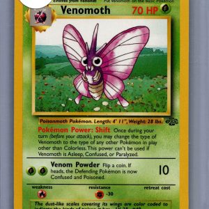 Venomoth 29/64, Vintage Singles Pokemon card