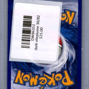 Dark Vileplume 30/82, Vintage Singles Pokemon card - alternate view