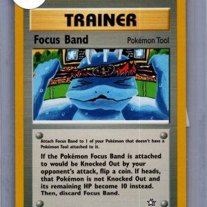 Focus Band 86/111, Vintage Singles Pokemon card