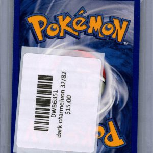 Dark Chameleon 32/82, Vintage Singles Pokemon card - alternate view