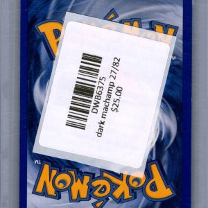 Dark Machamp 27/82, Vintage Singles Pokemon card - alternate view