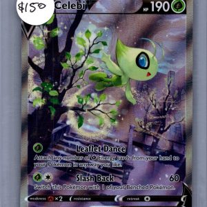 Celebi V 245/264, Fusion Strike Pokemon card