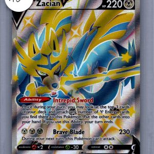 zacian v swsh292 Pokemon card