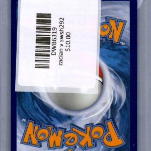 Zacian SWSH292, PROMO Pokemon card - alternate view