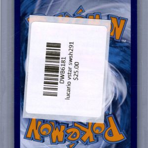 Lucario VSTAR SWSH291, PROMO Pokemon card - alternate view