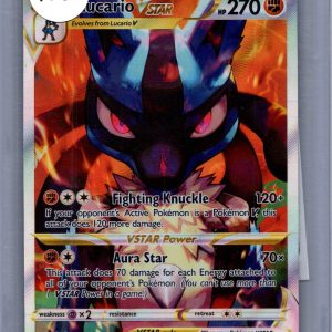 Lucario VSTAR SWSH291, PROMO Pokemon card