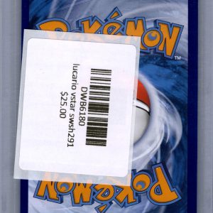 Lucario VSTAR SWSH291, PROMO Pokemon card - alternate view