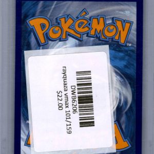 Rayquaza VMAX 101/159, Crown Zenith Pokemon card - alternate view
