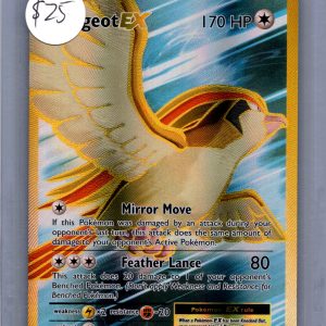 Pidgeot EX 104/108, Evolutions Pokemon card
