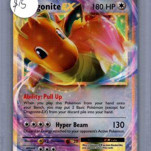 Dragonite EX 72/108, Evolutions Pokemon card