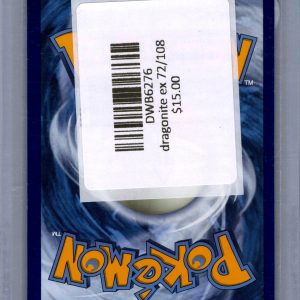 Dragonite EX 72/108, Evolutions Pokemon card - alternate view