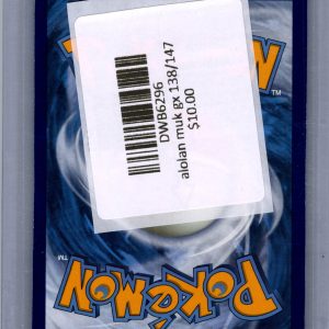 Alolan Muk GX 138/147, Burning Shadows Pokemon card - alternate view