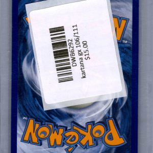 Kartana GX 106/111, Crimson Invasion Pokemon card - alternate view