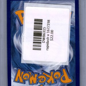 Galarian Rapidash V 167/198, Chilling Reign Pokemon card - alternate view