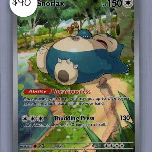 Snorlax 051, PROMO Pokemon card