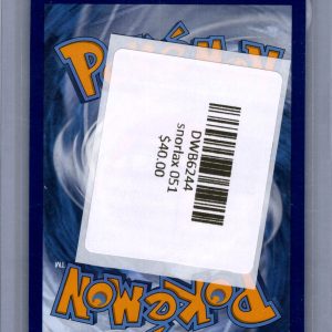 Snorlax 051, PROMO Pokemon card - alternate view