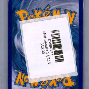 Charmander 17/113 Reverse Holo, Legendary Treasures Pokemon card - alternate view