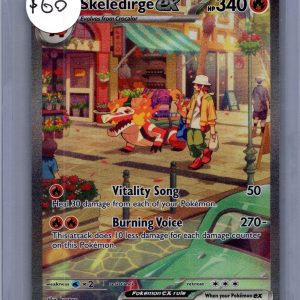 Skeledirge EX 258/198, Scarlet Violet Pokemon card
