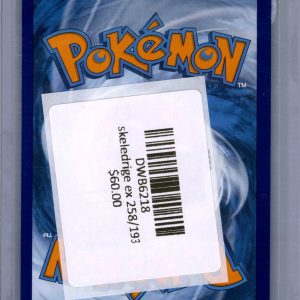 Skeledirge EX 258/198, Scarlet Violet Pokemon card - alternate view