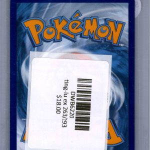 Ting-Lu EX 263/193, Paldea Evolved Pokemon card - alternate view
