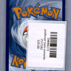 Professor Turo's Scenario 257/182, Paradox Rift Pokemon card - alternate view