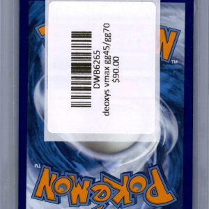 Deoxys VMAX GG45/GG70, Crown Zenith Pokemon card - alternate view