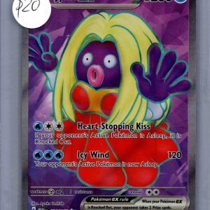 Jynx EX 191/165, 151 Pokemon card