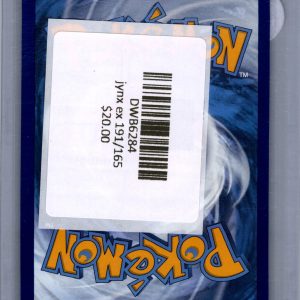 Jynx EX 191/165, 151 Pokemon card - alternate view